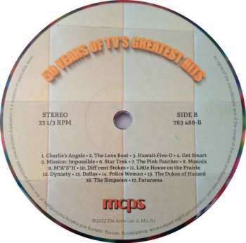 2LP Various: 50 Years Of TV's Greatest Hits LTD | CLR