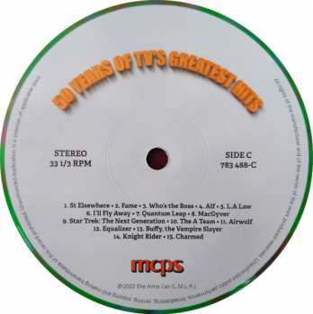 2LP Various: 50 Years Of TV's Greatest Hits LTD | CLR