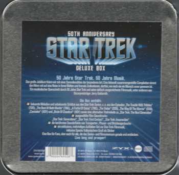 5CD Various: 50th Anniversary Star Trek Deluxe Box; Limited Deluxe Edition DLX