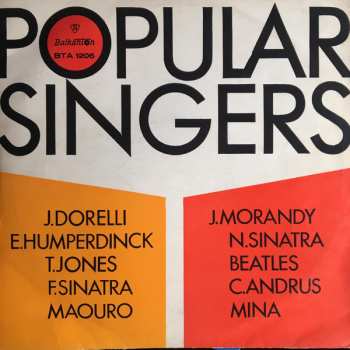 LP Various: Popular Singers