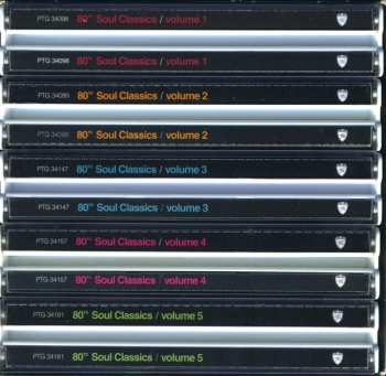 10CD/Coffret Various: 80's Soul Classics Box Set
