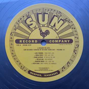 LP Various: A Decade In Love: Sun Records Curated By Record Store Day - Volume 10