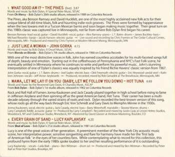CD Various:  A Nod To Bob 2 (An Artists' Tribute To Bob Dylan On His 70th Birthday)