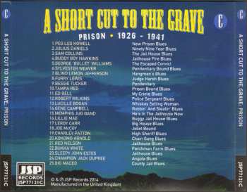4CD/Coffret Various: A Short Cut To The Grave (Gin, Justice, Jail & Judgement 1924-1942)