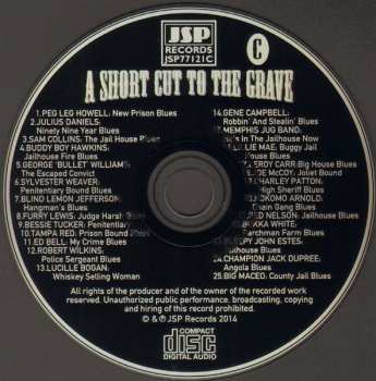4CD/Coffret Various: A Short Cut To The Grave (Gin, Justice, Jail & Judgement 1924-1942)