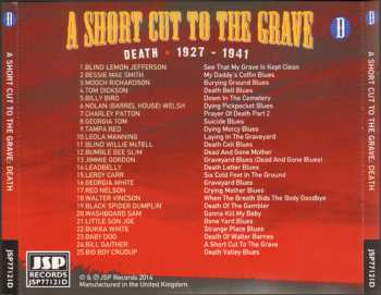 4CD/Coffret Various: A Short Cut To The Grave (Gin, Justice, Jail & Judgement 1924-1942)