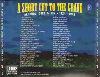 4CD/Coffret Various: A Short Cut To The Grave (Gin, Justice, Jail & Judgement 1924-1942)