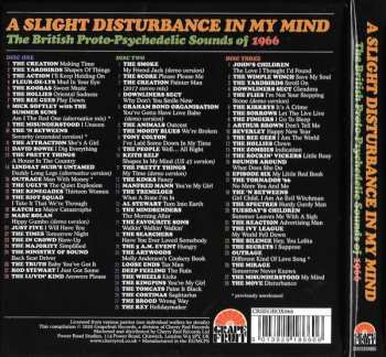 3CD/Coffret Various: A Slight Disturbance In My Mind: The British Proto-Psychedelic Sounds of 1966