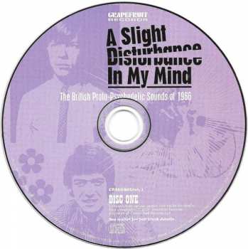 3CD/Coffret Various: A Slight Disturbance In My Mind: The British Proto-Psychedelic Sounds of 1966