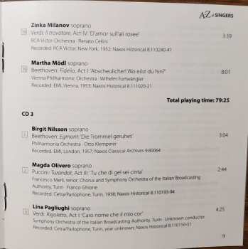 4CD/Coffret Various: A-Z of Singers by David Patmore