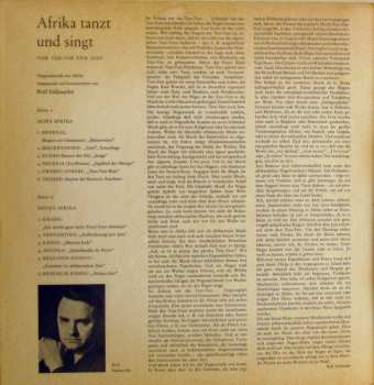 LP Various: Afrika Tanzt Und Singt - Vom Tam-Tam Zum Jazz