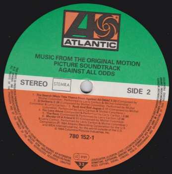 LP Various: Against All Odds - Music From The Original Motion Picture