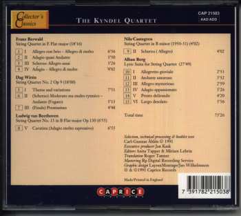 5CD/Coffret Various: Äldre Svenska Stråkkvartetter = Memorable Swedish String Quartets