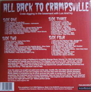 2LP Various: All Back To Crampsville - Crate Digging In The Basement With Lux & Ivy LTD | CLR