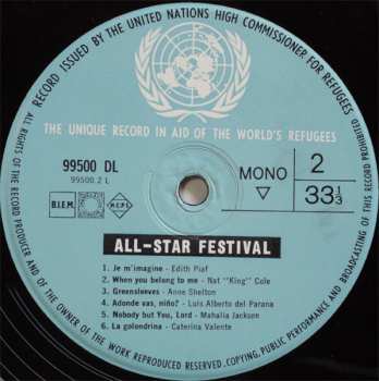 LP Various: All-Star Festival