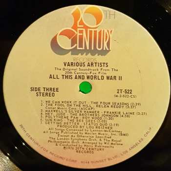 2LP/Coffret Various: All This And World War II