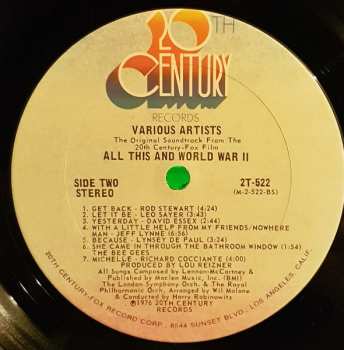 2LP/Coffret Various: All This And World War II