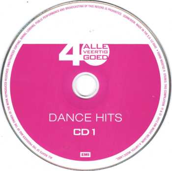 2CD Various: Alle 40 Goed - Dance Hits
