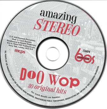 CD Various: Amazing Stereo Doo Wop: 30 Original Hits
