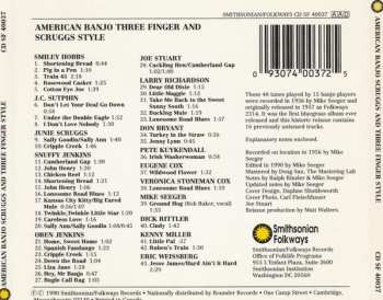 CD Various: American Banjo: Three-Finger And Scruggs Style