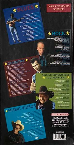 4CD/DVD/Coffret Various: American Music: The Hightone Records Story