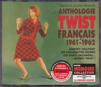 3CD Various: Anthologie Twist Français 1961-1962