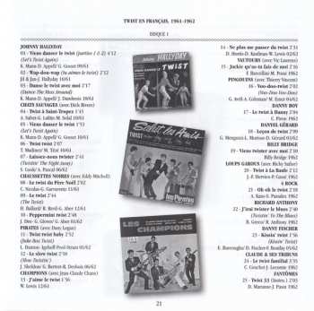 3CD Various: Anthologie Twist Français 1961-1962