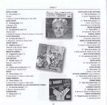 3CD Various: Anthologie Twist Français 1961-1962