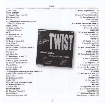 3CD Various: Anthologie Twist Français 1961-1962