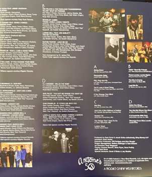 4LP/SP/Coffret Various: Antone's: 50 Years Of The Blues DLX | LTD | CLR
