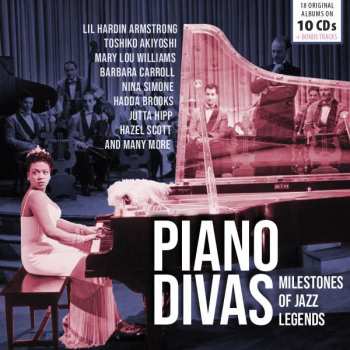 10CD/Coffret Various: Piano Divas - Milestones of Jazz Legends