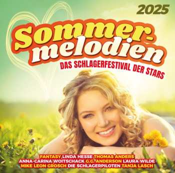 2CD Various: Sommermelodien 2025 - Schlagerfestival Der Stars