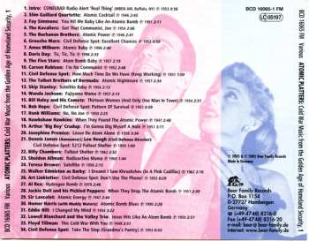 5CD/DVD/Coffret Various: Atomic Platters: Cold War Music From The Golden Age Of Homeland Security
