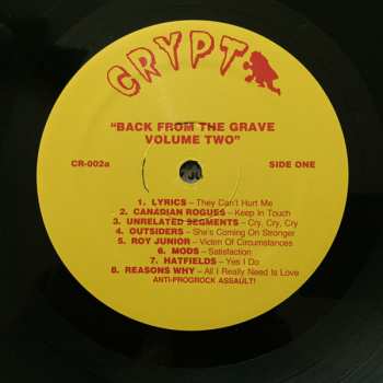 LP Various: Back From The Grave Volume Two