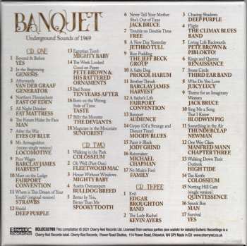 3CD/Coffret Various: Banquet Underground Sounds Of 1969