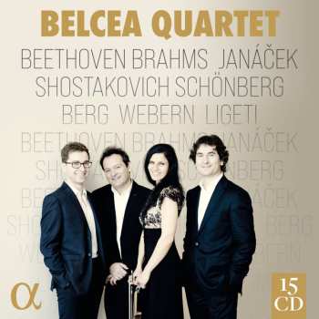 15CD/Coffret Belcea Quartet: The Alpha Classics Complete Recordings