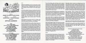 CD Various: Birds of Paradise: A New Musical (Original Off-Broadway Cast)