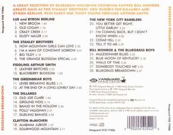 CD Various: Bluegrass Breakdown