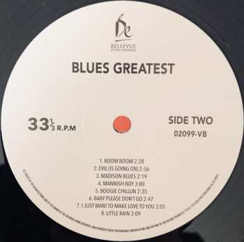 LP Various: Blues Greatest