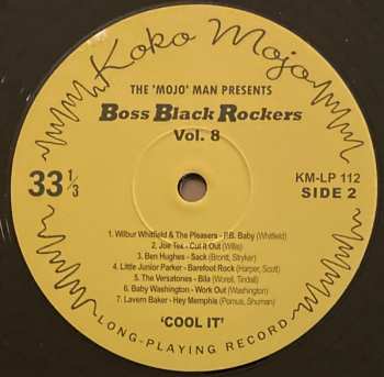 LP Various:  Boss Black Rockers Vol. 8: Cool It LTD