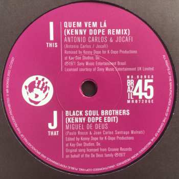 5SP/Coffret Various: Brazil45: Mr Bongo x Kenny Dope LTD