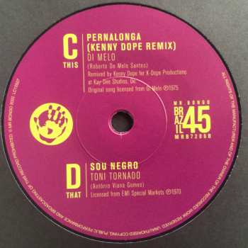 5SP/Coffret Various: Brazil45: Mr Bongo x Kenny Dope LTD