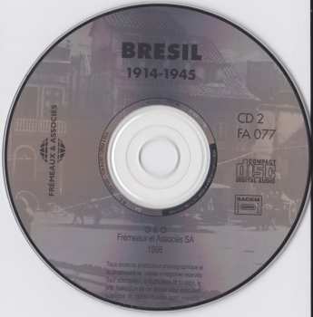 2CD Various: Bresil 1914-1945 (Choro - Samba - Frevo)