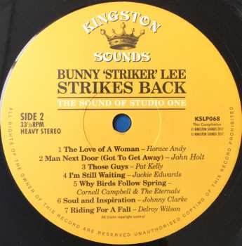 LP Various: Bunny 'Striker' Lee Strikes Back (The Sound Of Studio One)