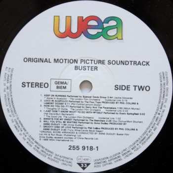LP Various: Buster - Original Motion Picture Soundtrack