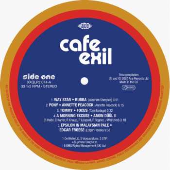 2LP Various: Cafe Exil (New Adventures In European Music 1972-1980)