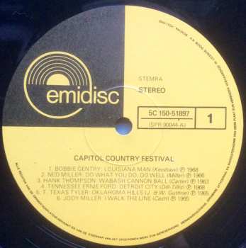 2LP Various: Capitol's Country Festival Super Series