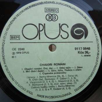LP Various: Čhajóri Románi