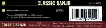 CD Various: Classic Banjo (From Smithsonian Folkways)