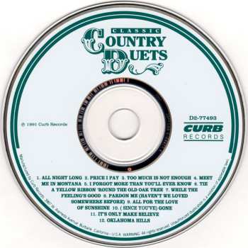 CD Various: Classic Country Duets
